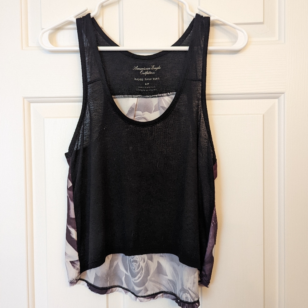 American Eagle two-toned tank top